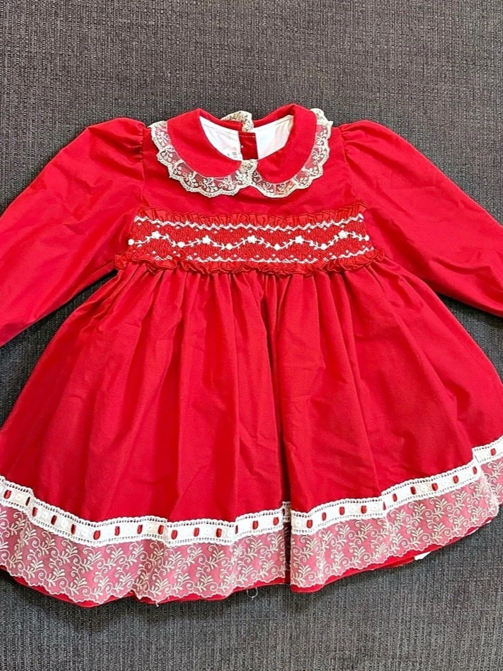 Christmas Red & White Dress Like New